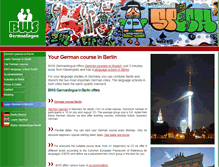 Tablet Screenshot of learn-german-in-berlin.com